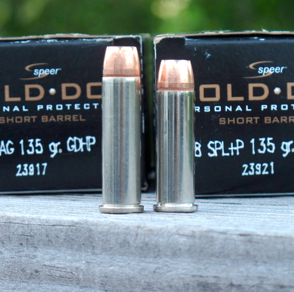 Ammunition for Small .357 Revolvers
