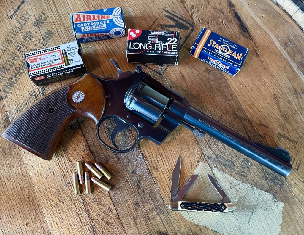 Colt-King Super Target Official Police Heavy Barrrel Revolver 38 Special